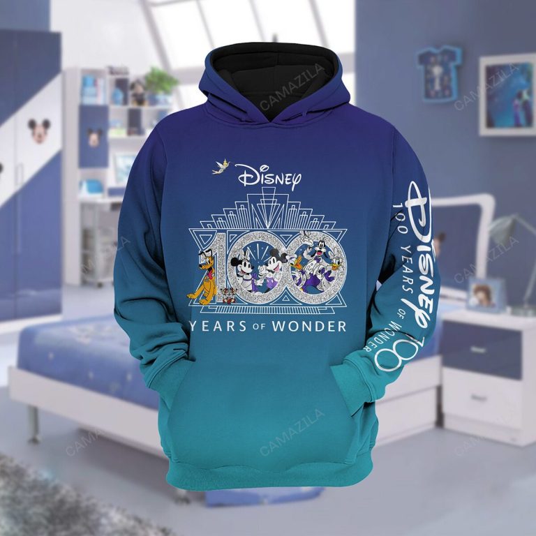 mickey and minnie mouse cartoon disney 100 years of wonder hoodie 8938 9Hken