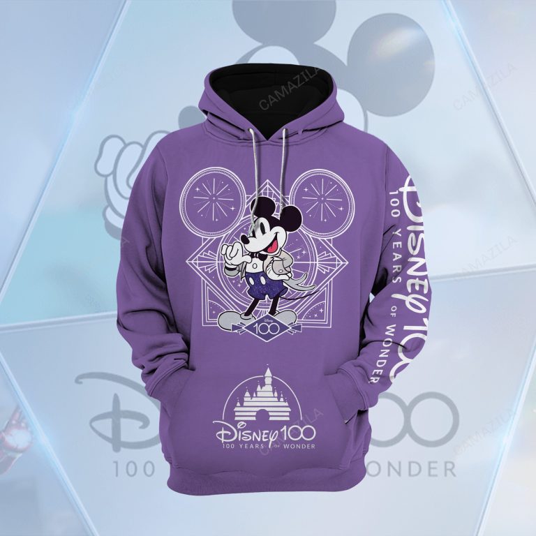 mickey mouse cartoon disney 100 years of wonder hoodie 7781 CeTLJ