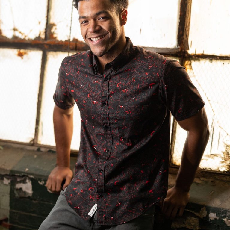 miles morales city slinger after dark hawaiian shirt 7014 dcd3W