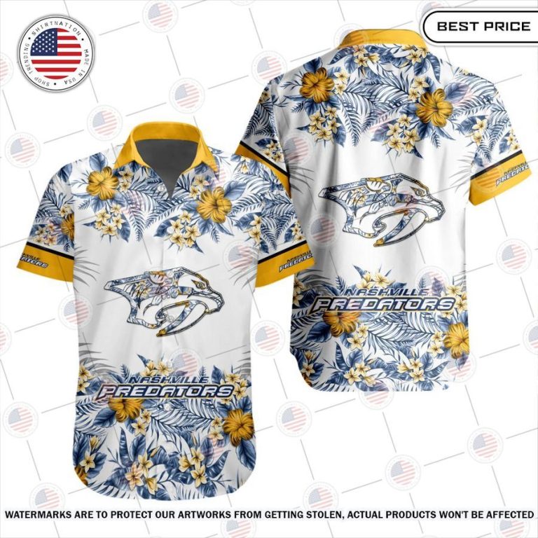 Nashville Predators Special Hawaiian Shirt You look lazy