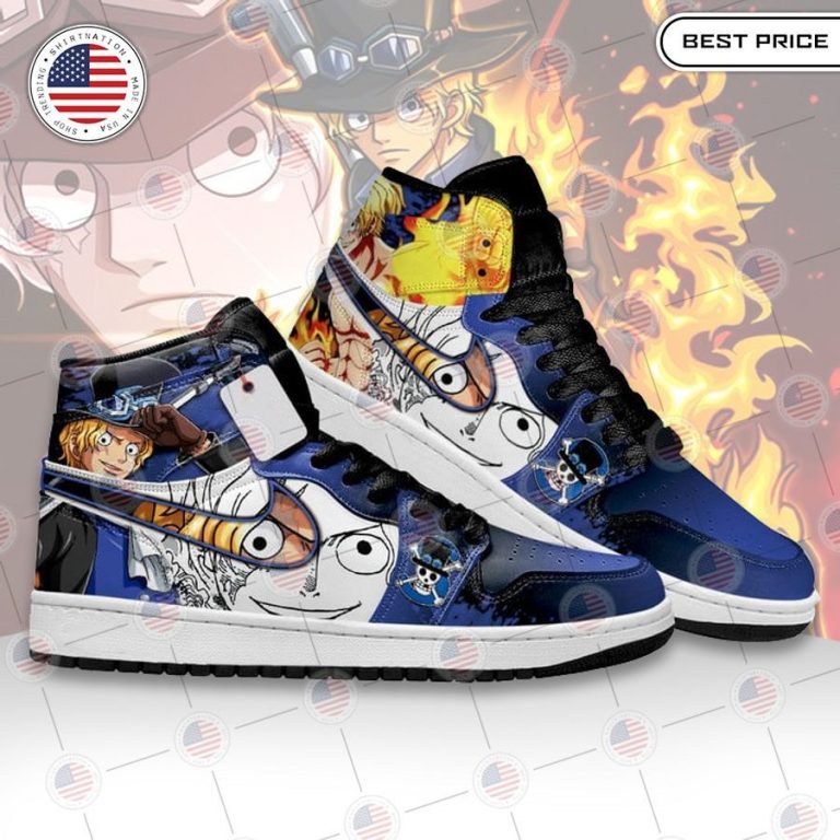 one piece sabo air jordan high top shoes 1 274