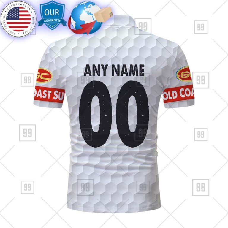 personalized golf afl gold coast suns polo shirt 3 137