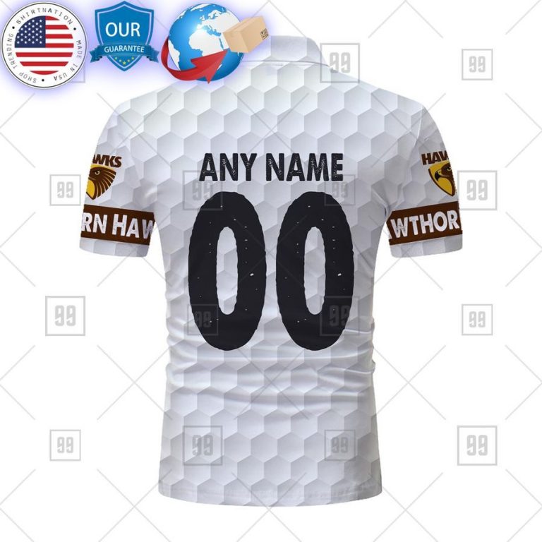 personalized golf afl hawthorn hawks polo shirt 3 100