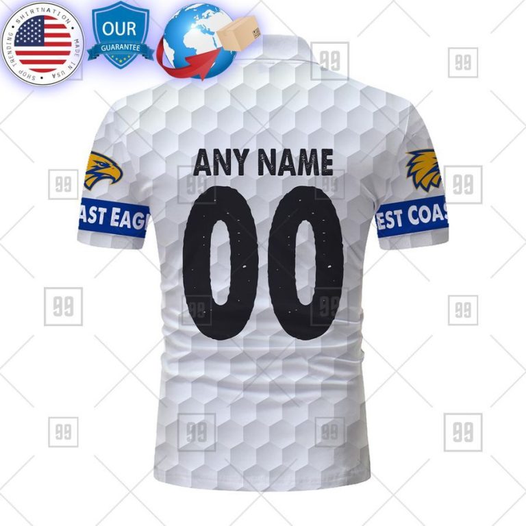 personalized golf afl west coast eagles polo shirt 3 330