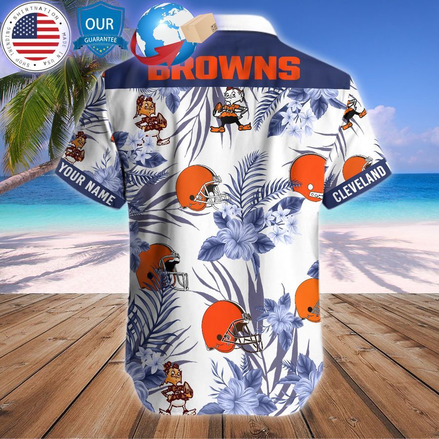 personalized hibiscus cleveland browns hawaiian shirt 2 524