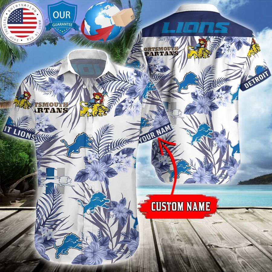 personalized hibiscus detroit lions hawaiian shirt 1 22