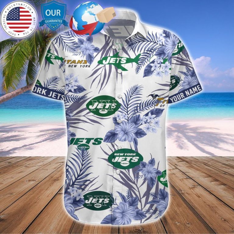 personalized hibiscus new york jets hawaiian shirt 3 474