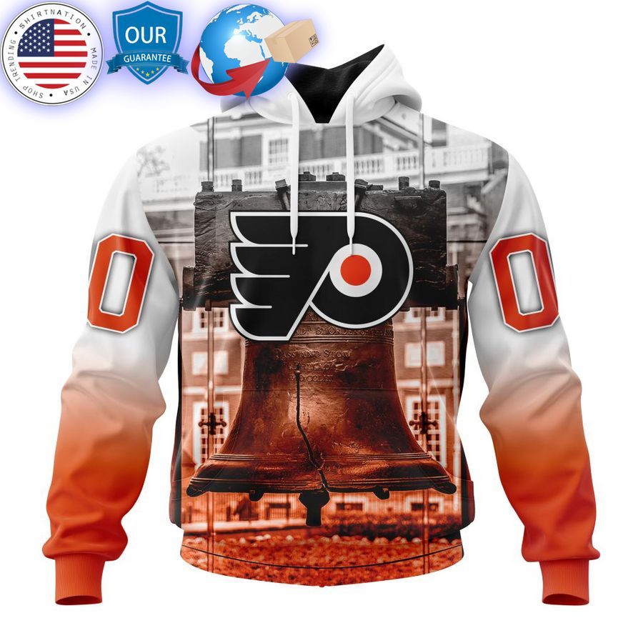 philadelphia flyers special design with the liberty bell custom shirt 1 904