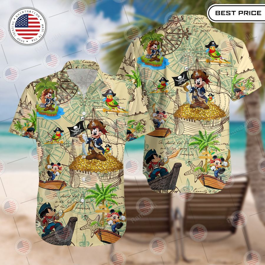 pirates of the caribbean mickey mouse hawaiian shirt 1 673
