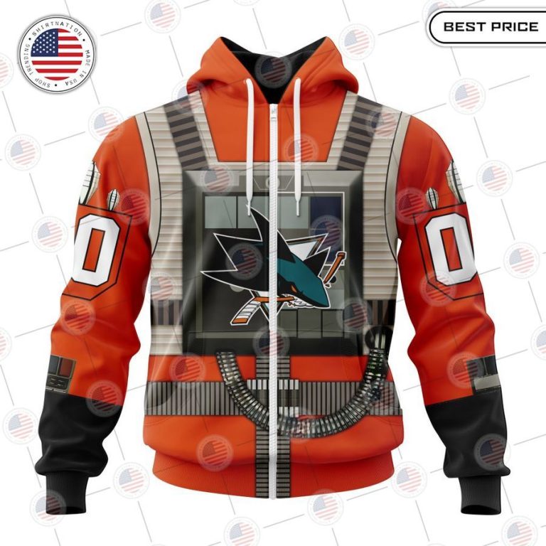 san jose sharks star wars rebel pilot design custom shirt 2 496