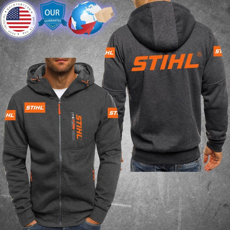 stihl chest pocket hoodie 1 757