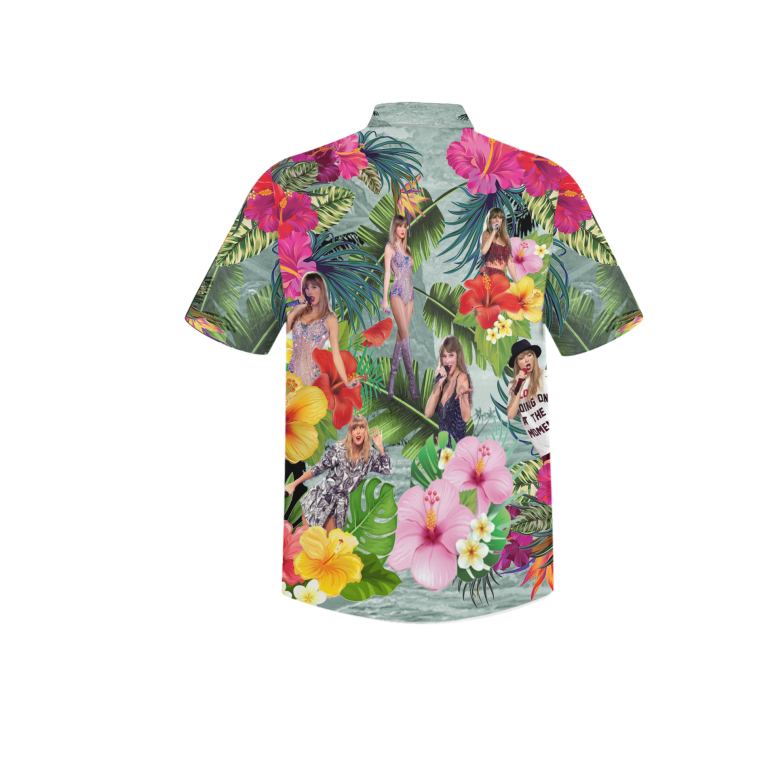 taylor swift tropical hawaiian shirt 2107 1Y93S