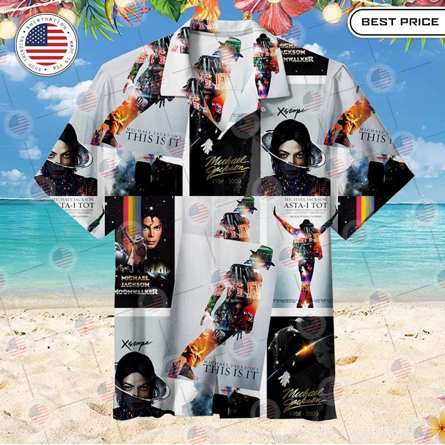 the king of pop michael jackson hawaiian shirt 1 342