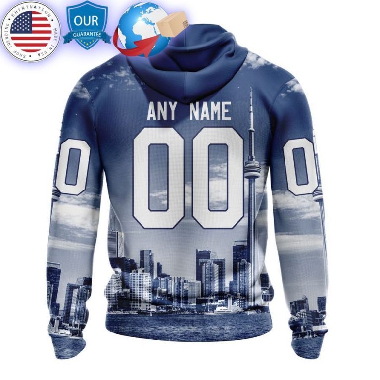 toronto maple leafs special design with cn tower custom shirt 3 944