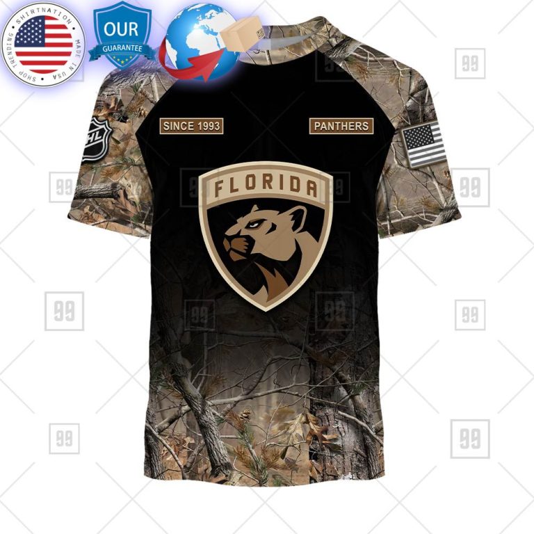 hot florida panthers hunting camouflage custom shirt 3