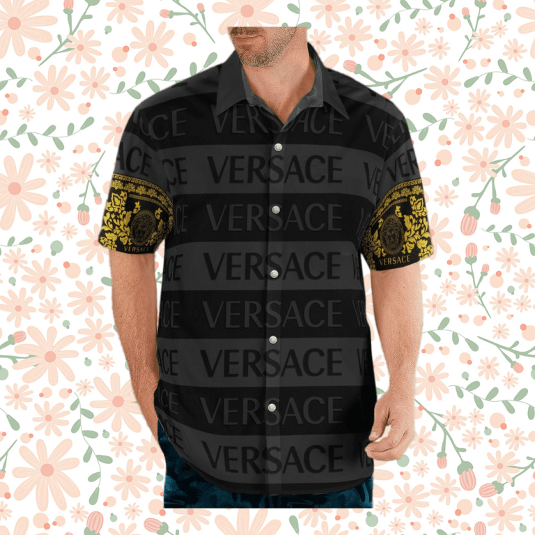 versace hawiian shirt and shorts 2 650Bv