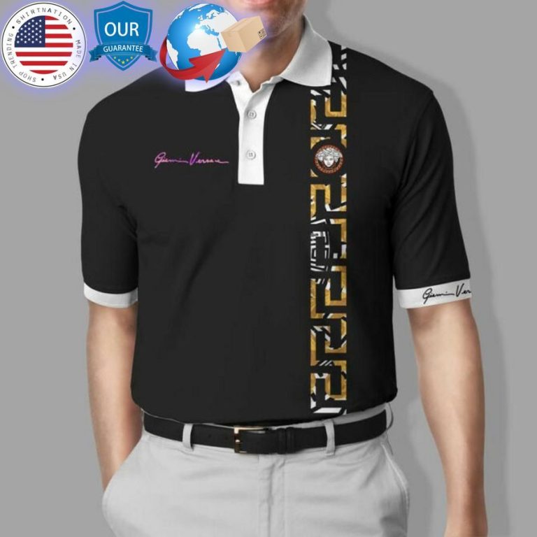 versace white collar polo shirt 1 975