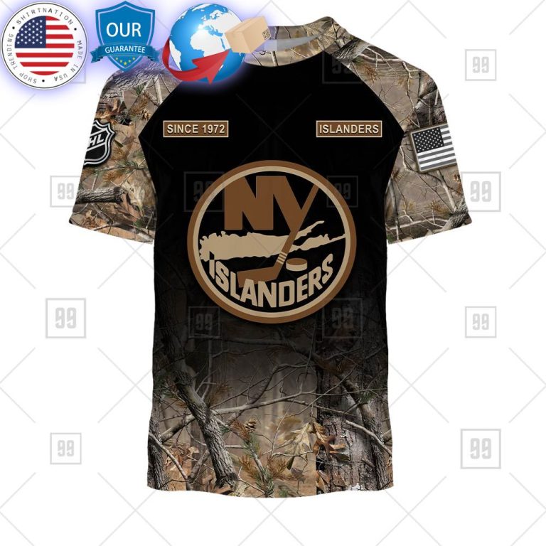 hot new york islanders hunting camouflage custom shirt 3