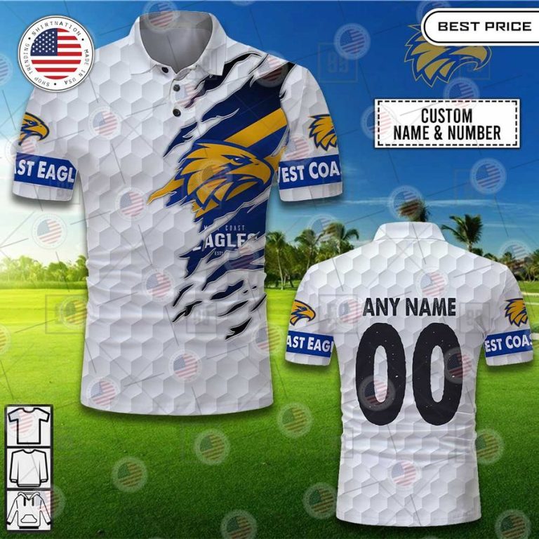 west coast eagles custom polo 1 952