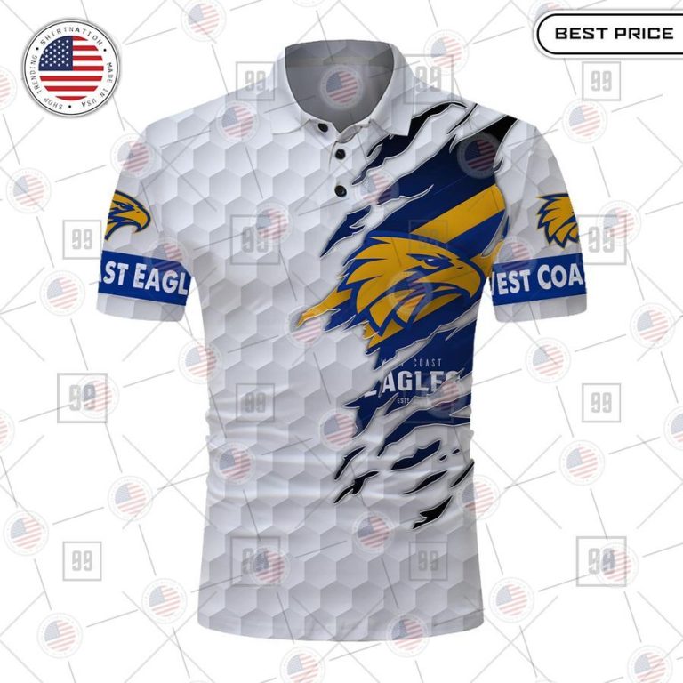 west coast eagles custom polo 2 920