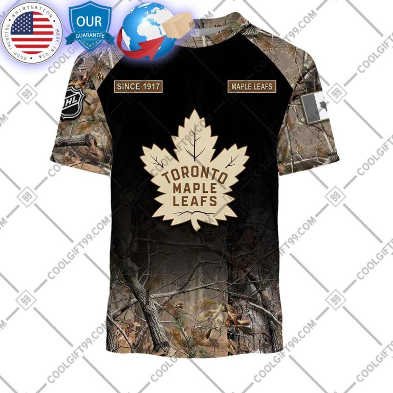 hot toronto maple leafs hunting camouflage custom shirt 3