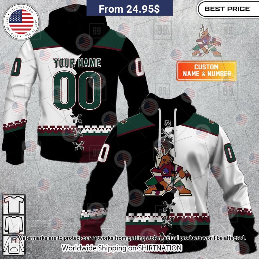 arizona coyotes mix jersey 2023 custom hoodie 1 802