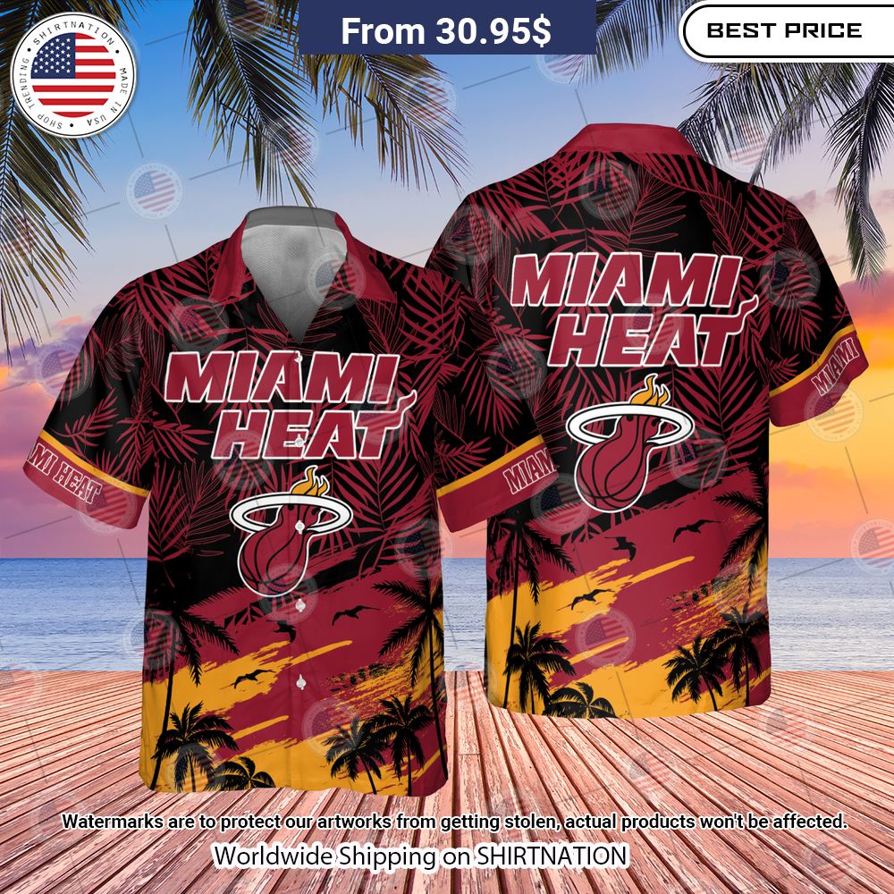 Miami Heats NBA 2023 Hawaiian Shirt You look lazy