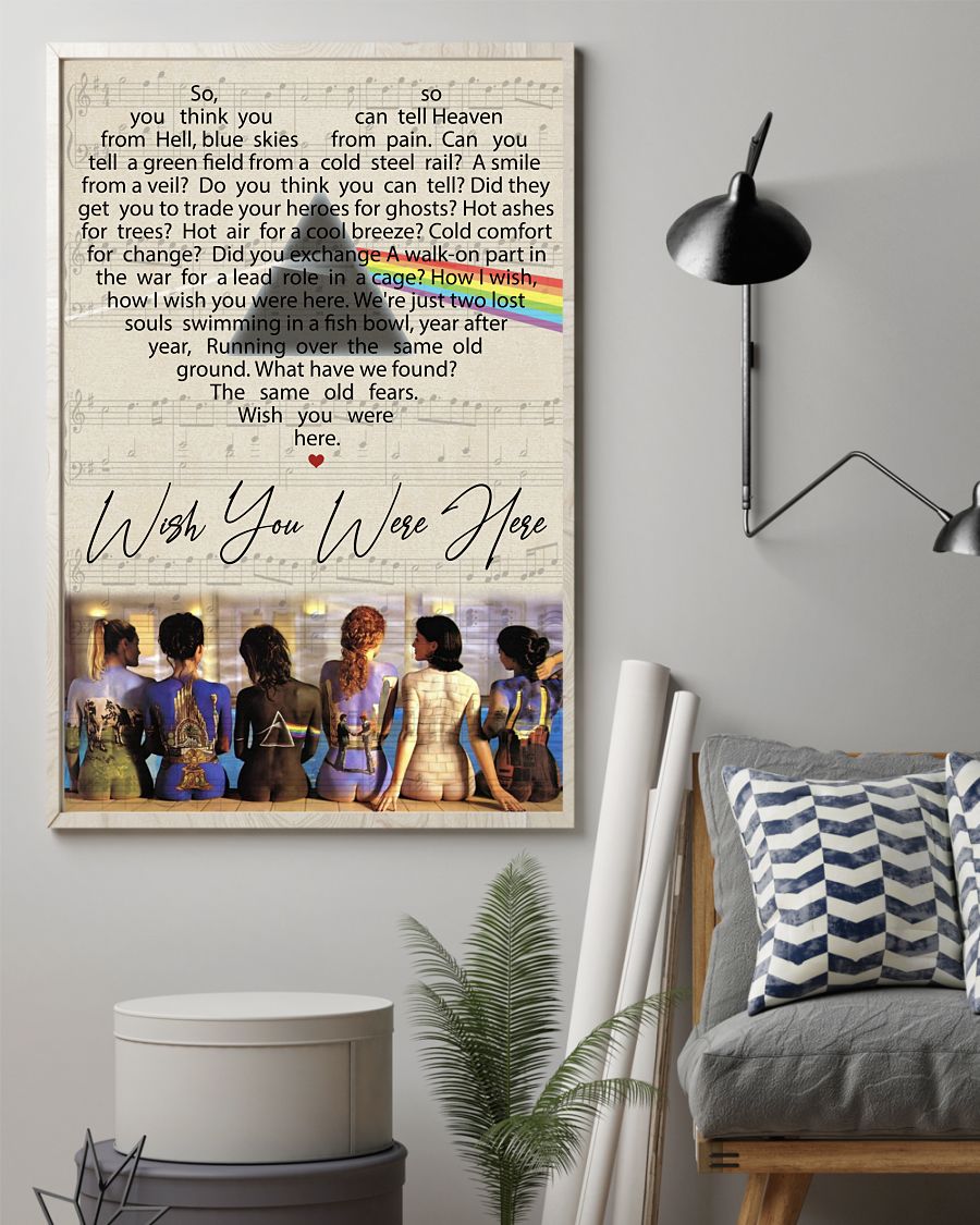 Wish You Were Here Pink Floyd Poster