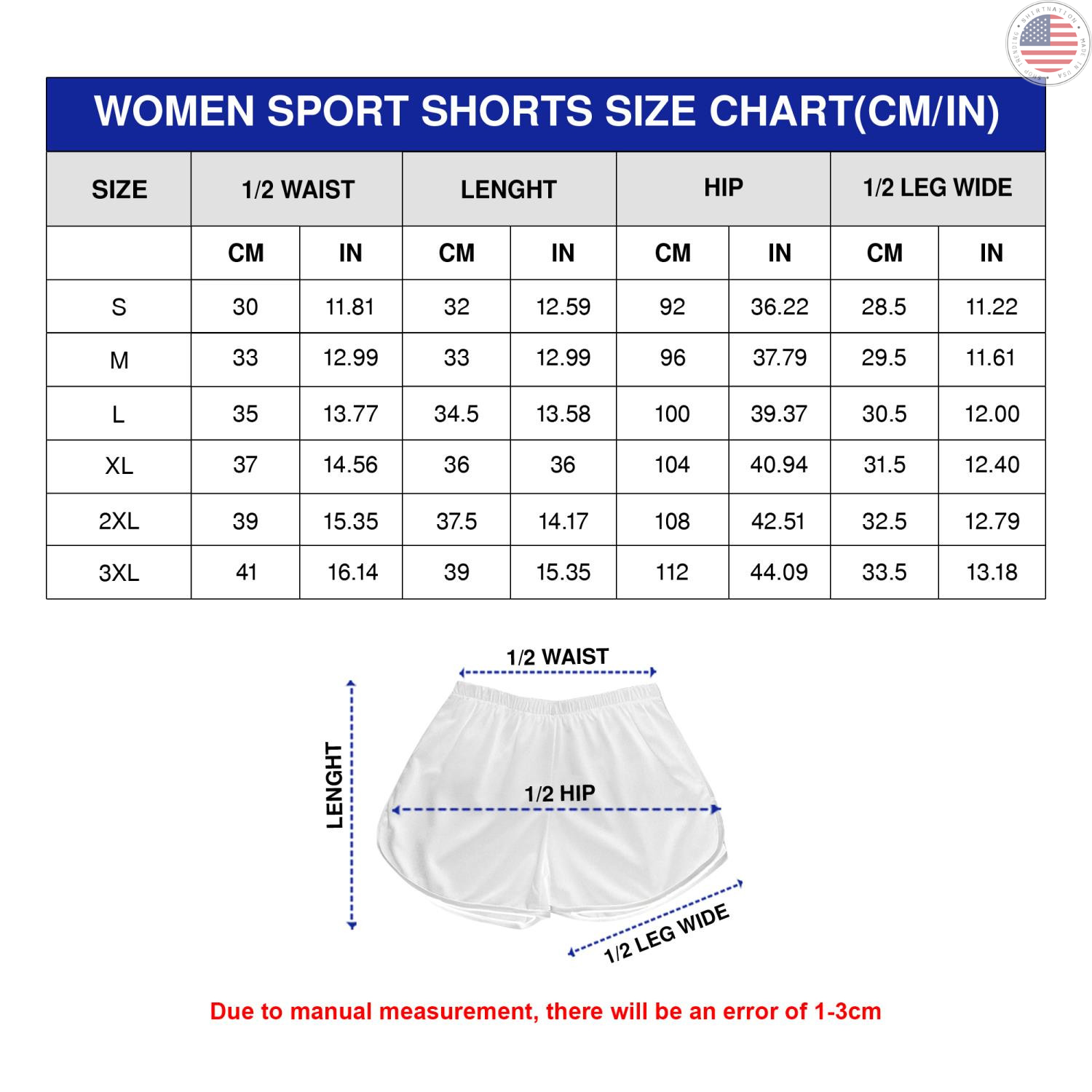 Women Shorts Shirtnation