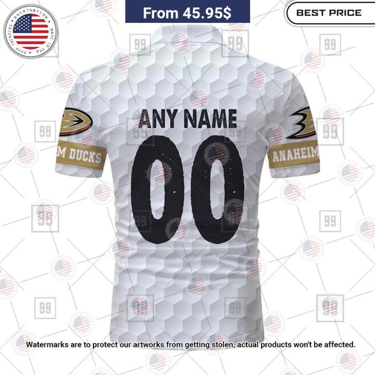 Anaheim Ducks Custom Polo Good look mam