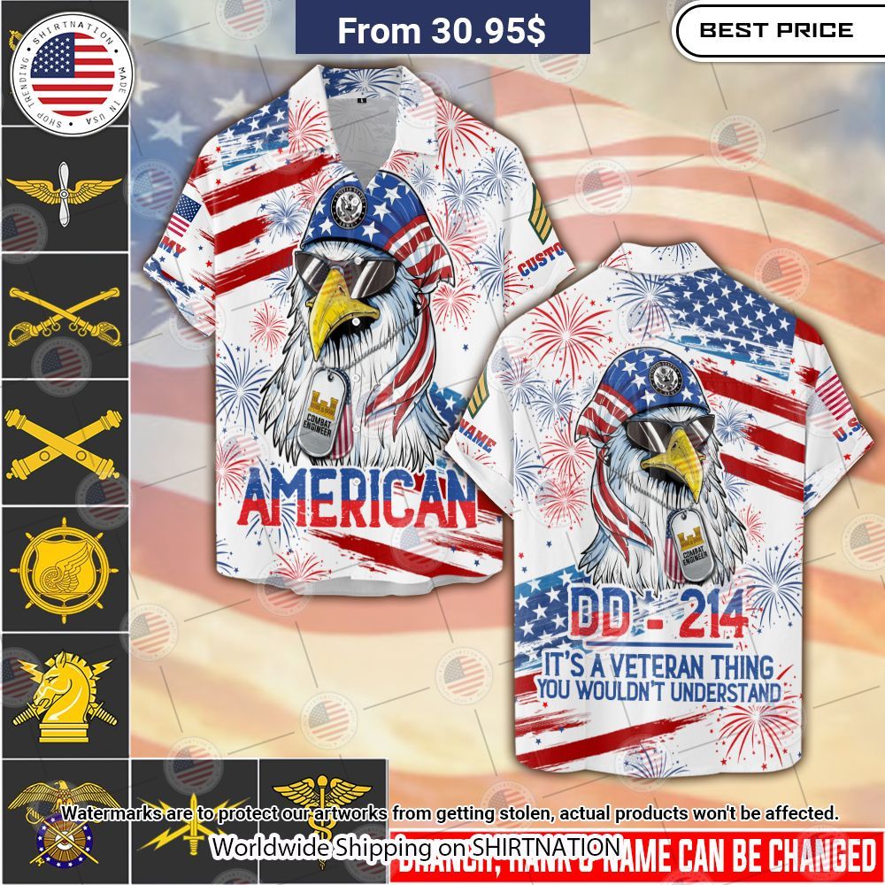Army Branch US Eagle Hawaiian Shirt Have you joined a gymnasium?