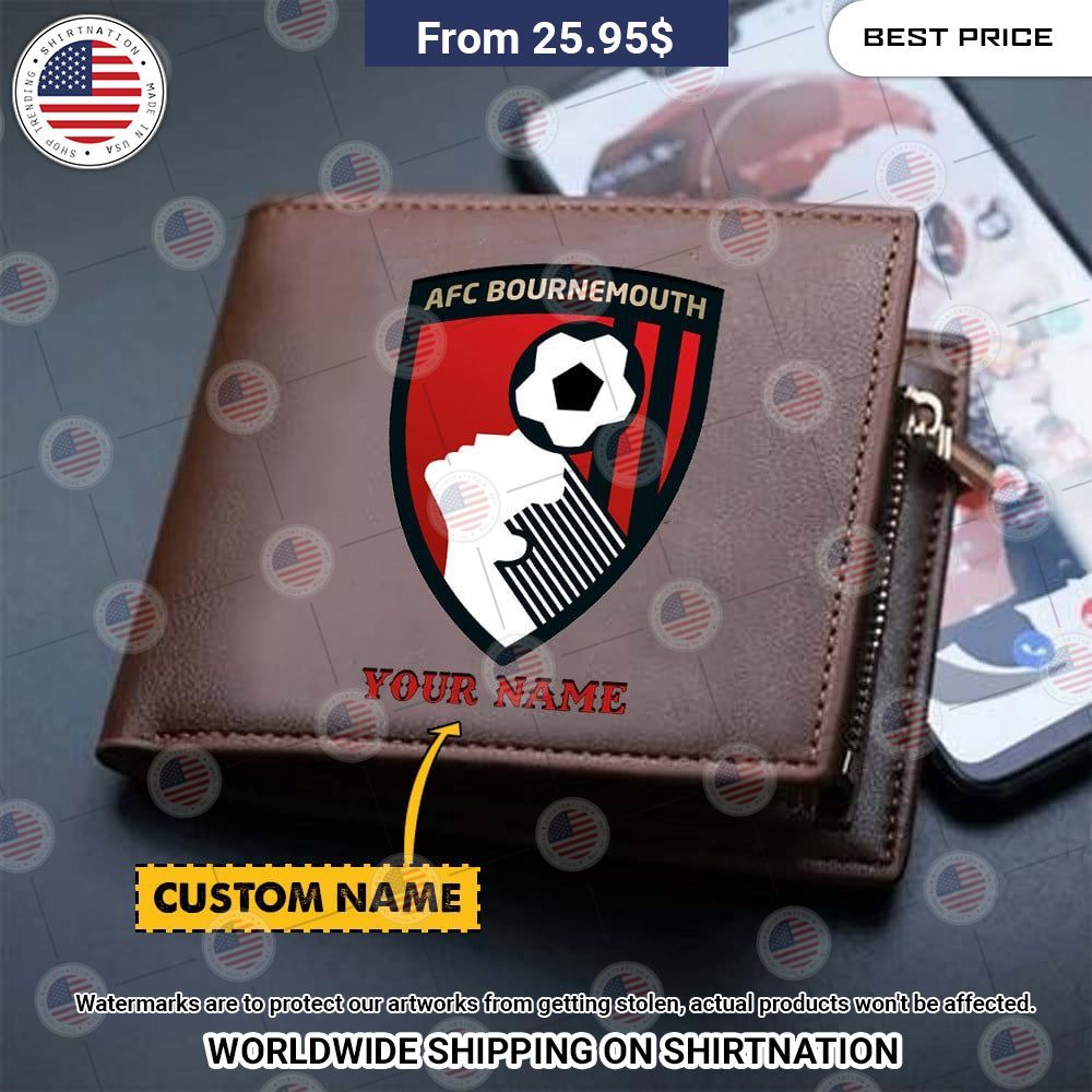 BEST A.F.C. Bournemouth Custom Leather Wallets
