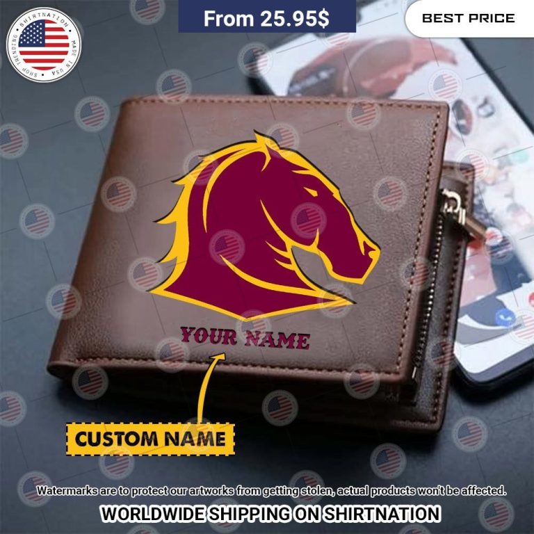 BEST Brisbane Broncos NRL Custom Leather Wallets Is this your new friend?