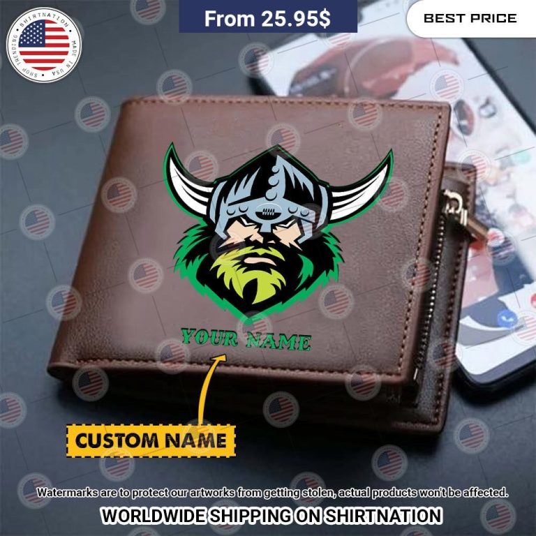 BEST Canberra Raiders NRL Custom Leather Wallets Wow, cute pie