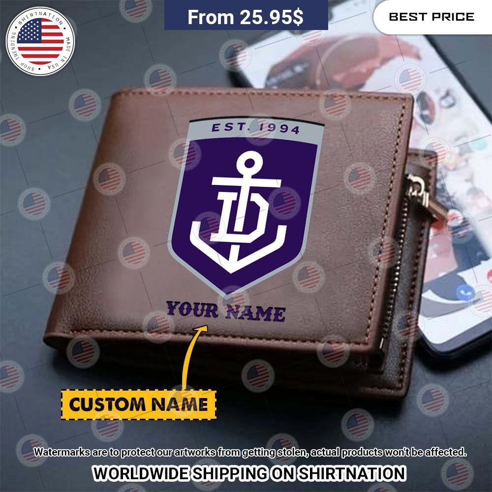 BEST Fremantle Football Club Custom Leather Wallets