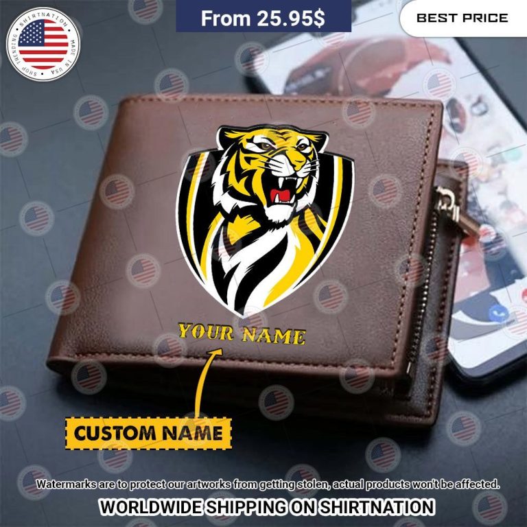 BEST Richmond Football Club Custom Leather Wallets Impressive picture.