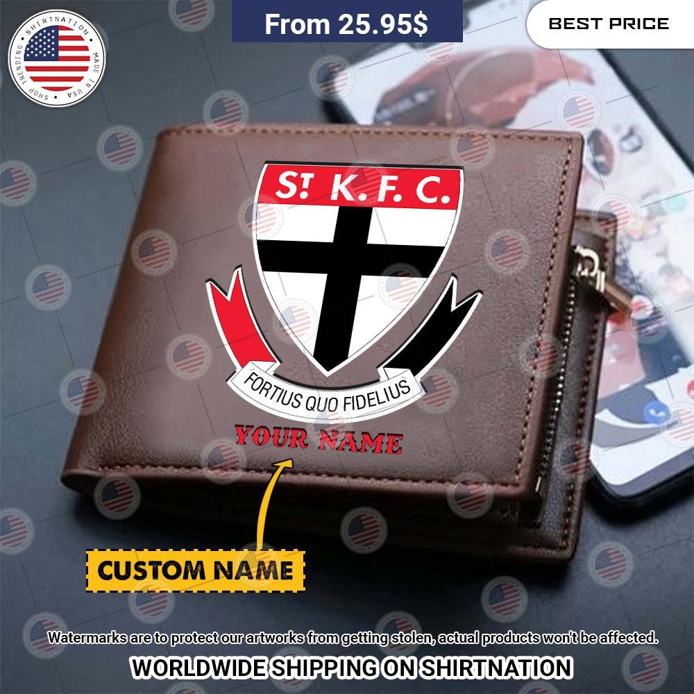 BEST St Kilda Football Club Custom Leather Wallets Such a charming picture.