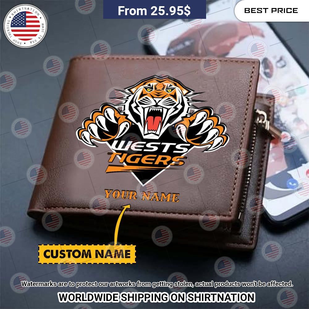 BEST Wests Tigers NRL Custom Leather Wallets Stunning