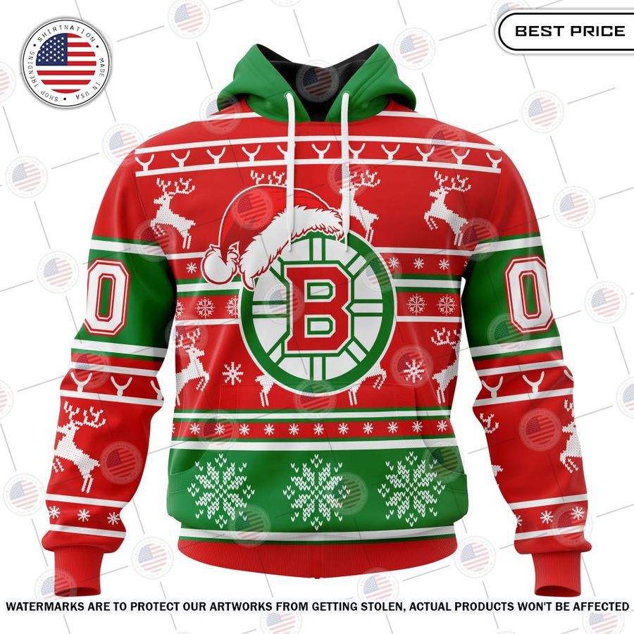 boston bruins christmas is coming custom shirt 1 753