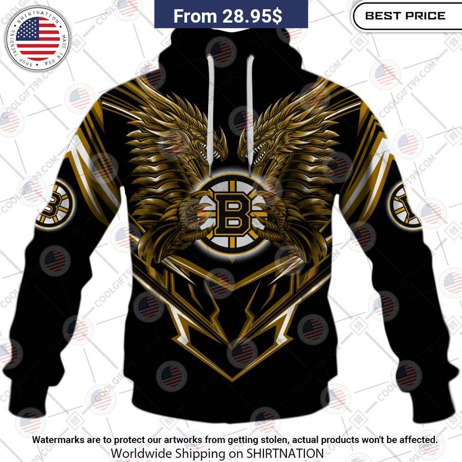 Boston Bruins Dragon Custom Shirt I like your hairstyle