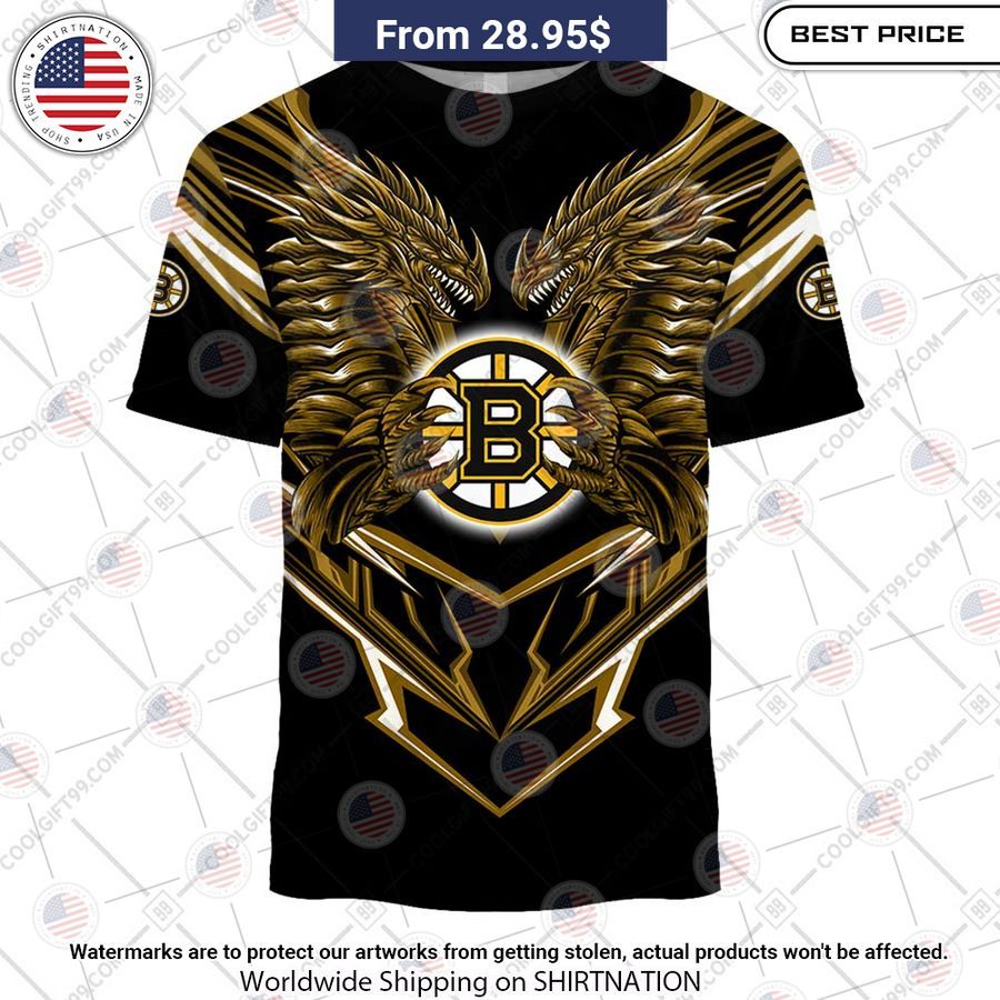 Boston Bruins Dragon Custom Shirt The power of beauty lies within the soul.