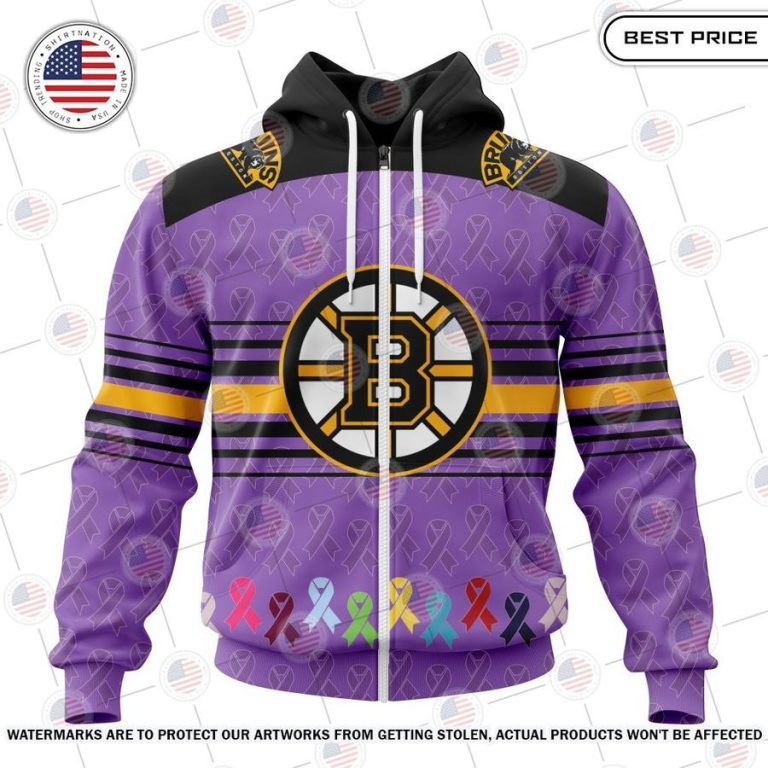 boston bruins fights cancer custom shirt 2 707