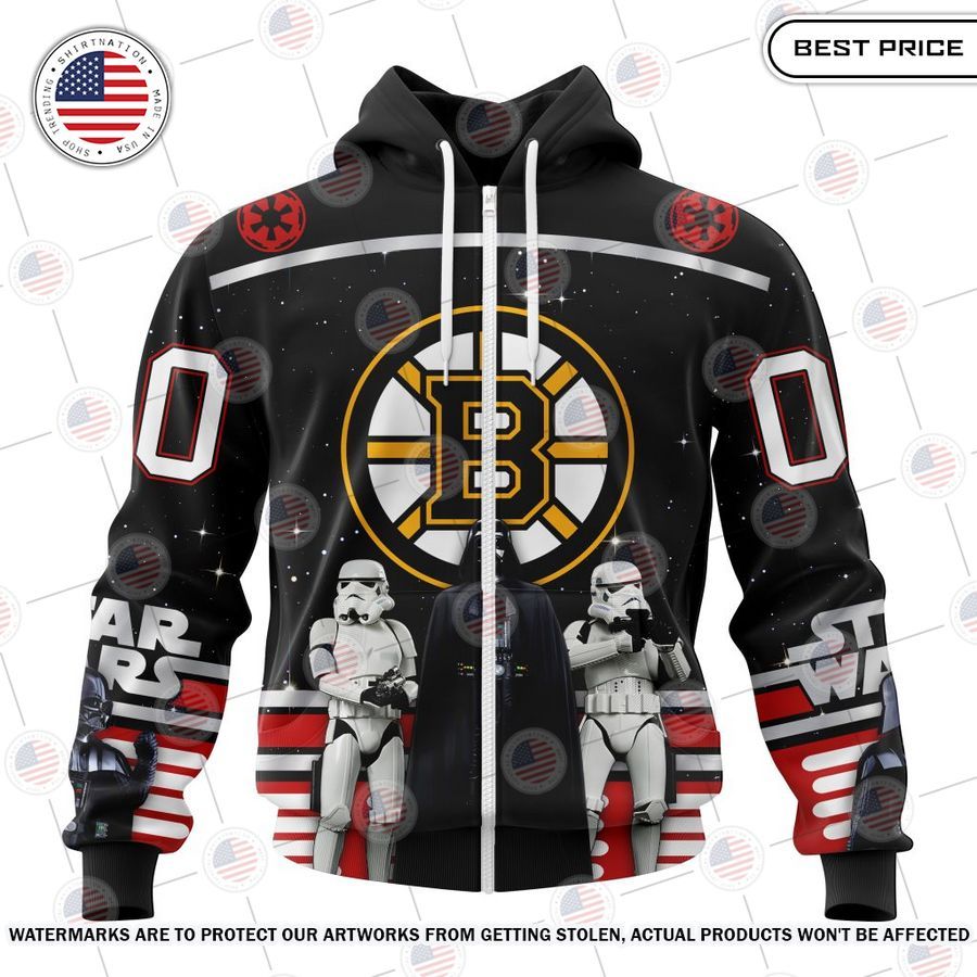 Boston Bruins Star Wars May The 4Th Be With You Custom Shirt Super sober