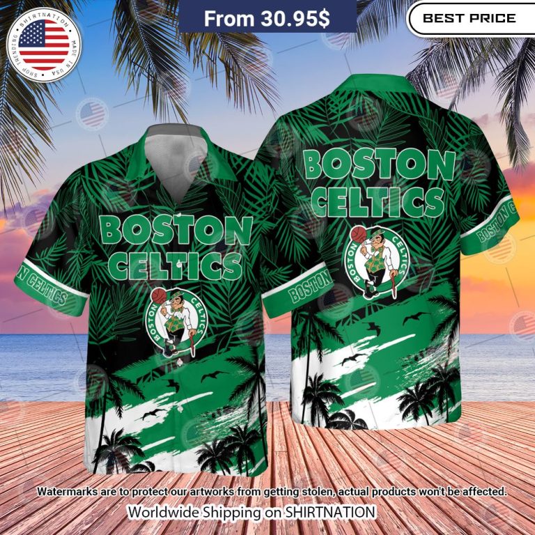 Boston Celtics NBA 2023 Hawaiian Shirt Nice photo dude