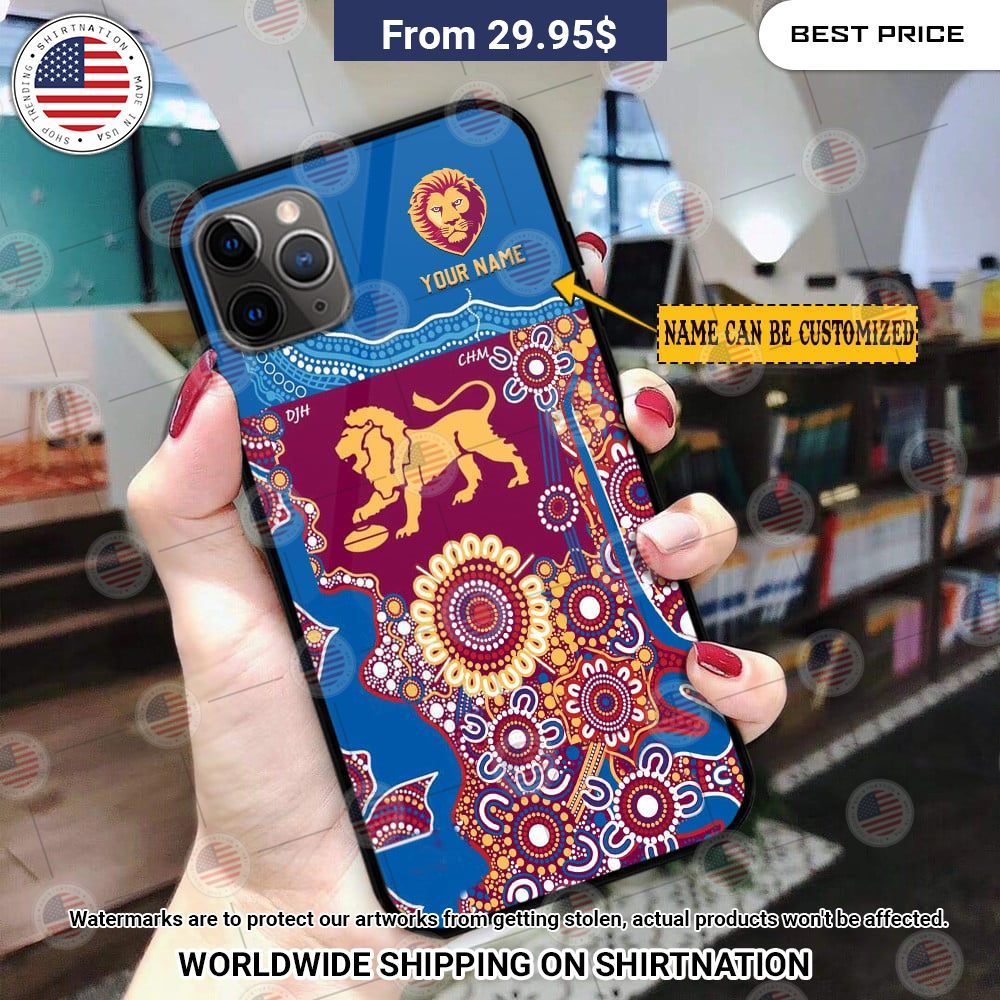 Brisbane Lions Custom Phone Case Oh my God you have put on so much!