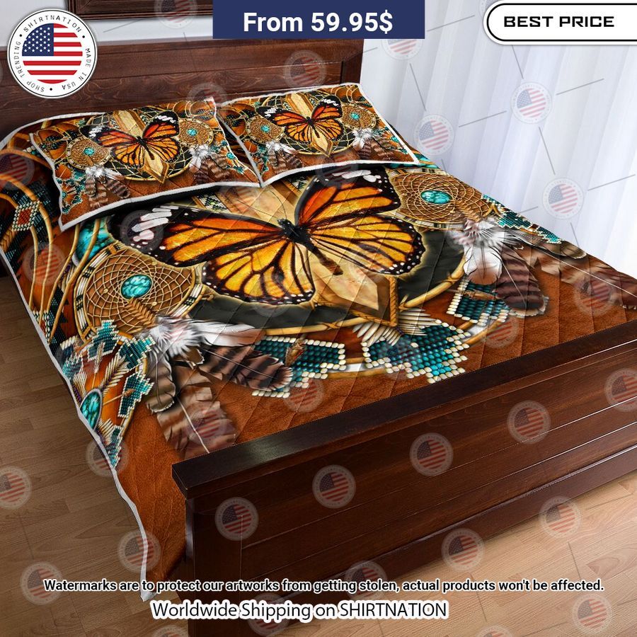Butterfly Native American Leather Bedding Cuteness overloaded