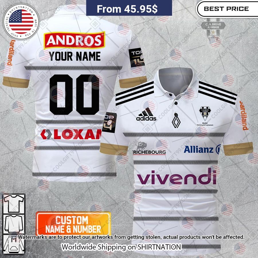 Ca Brive Rugby Rugby 2223 Jersey Style Custom Polo