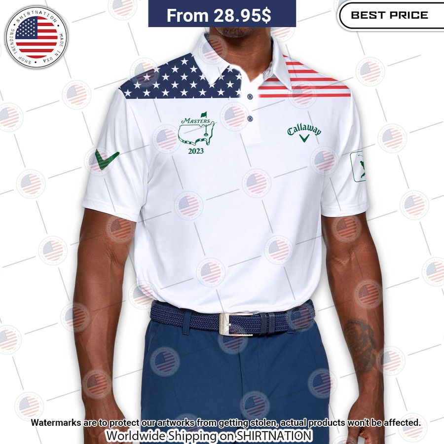 Callaway Masters Tournament Flag Of The US Polo Damn good