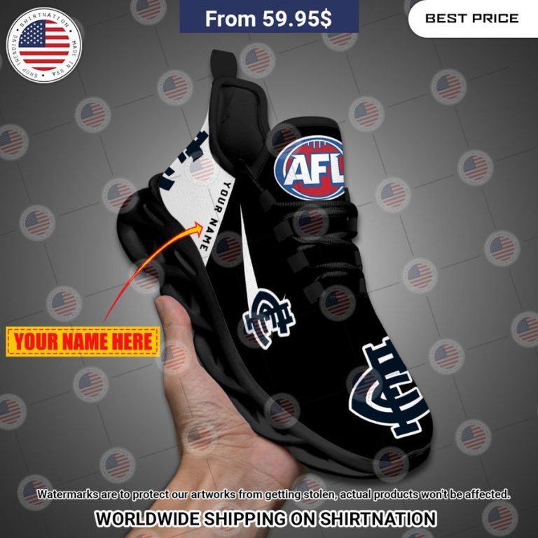 Carlton Blues Custom Max Soul Shoes It is too funny