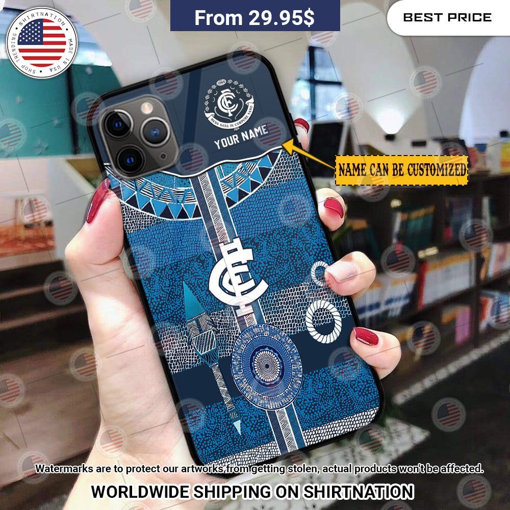 Carlton FC Custom Phone Case Coolosm